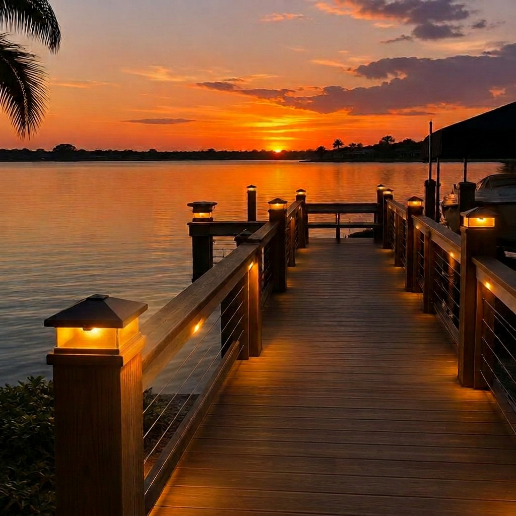 Dock & Deck Lighting — example 1