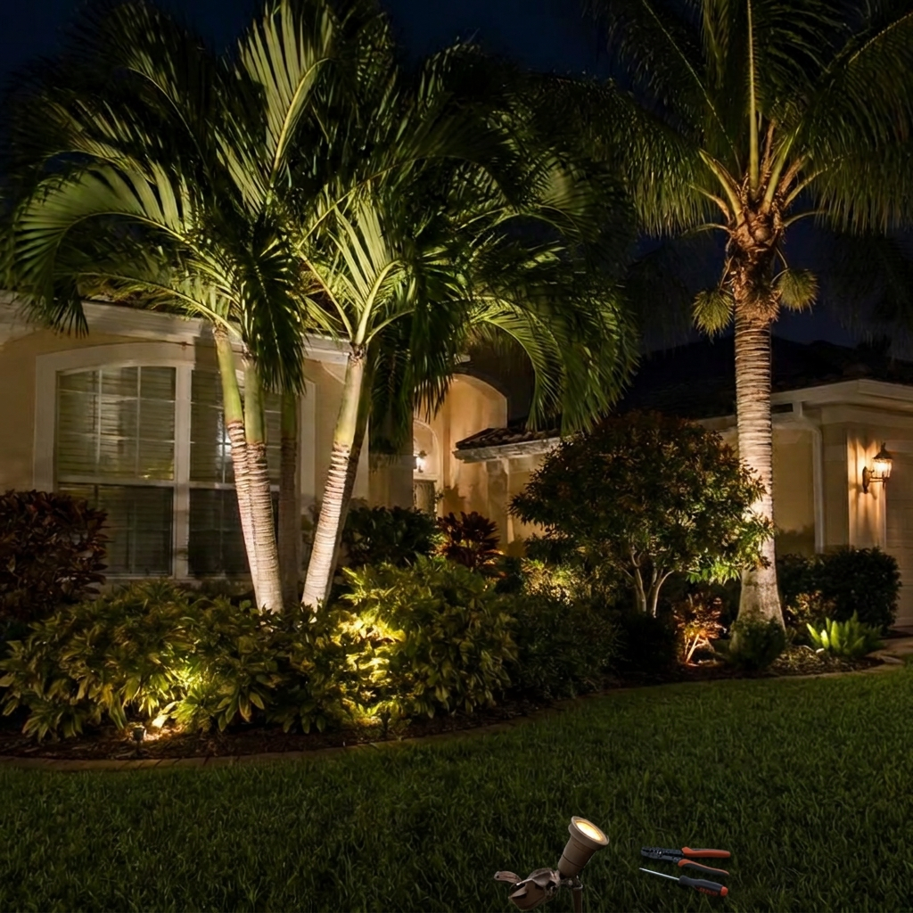 Landscape Lighting & Maintenance — example 2